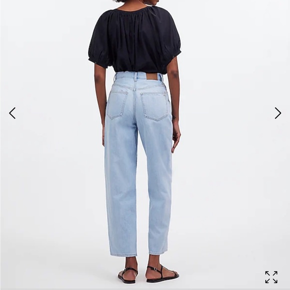 NWT Madewell The Perfect Vintage Wide Leg Crop Jean 33 - Picture 4 of 13